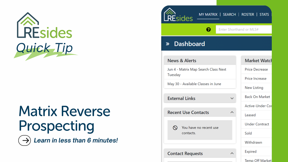 Matrix Reverse Prospecting